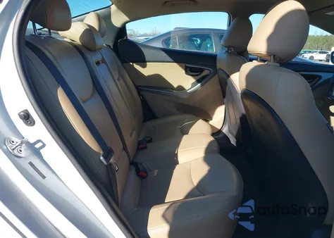 2013 Hyundai Elantra Limited z USA, uszkodzony, nr VIN 5NPDH4AE3DH431582